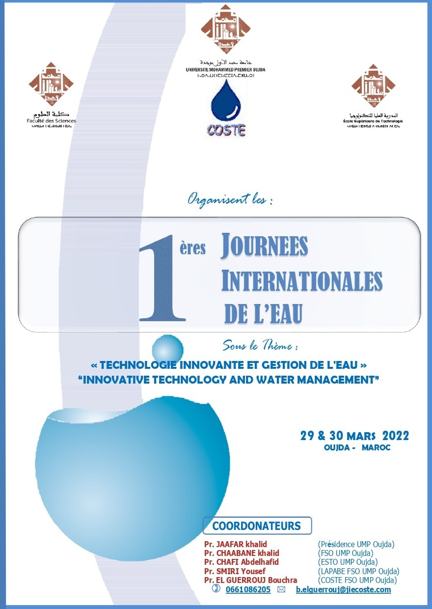 1ères journées internationales de l'eau