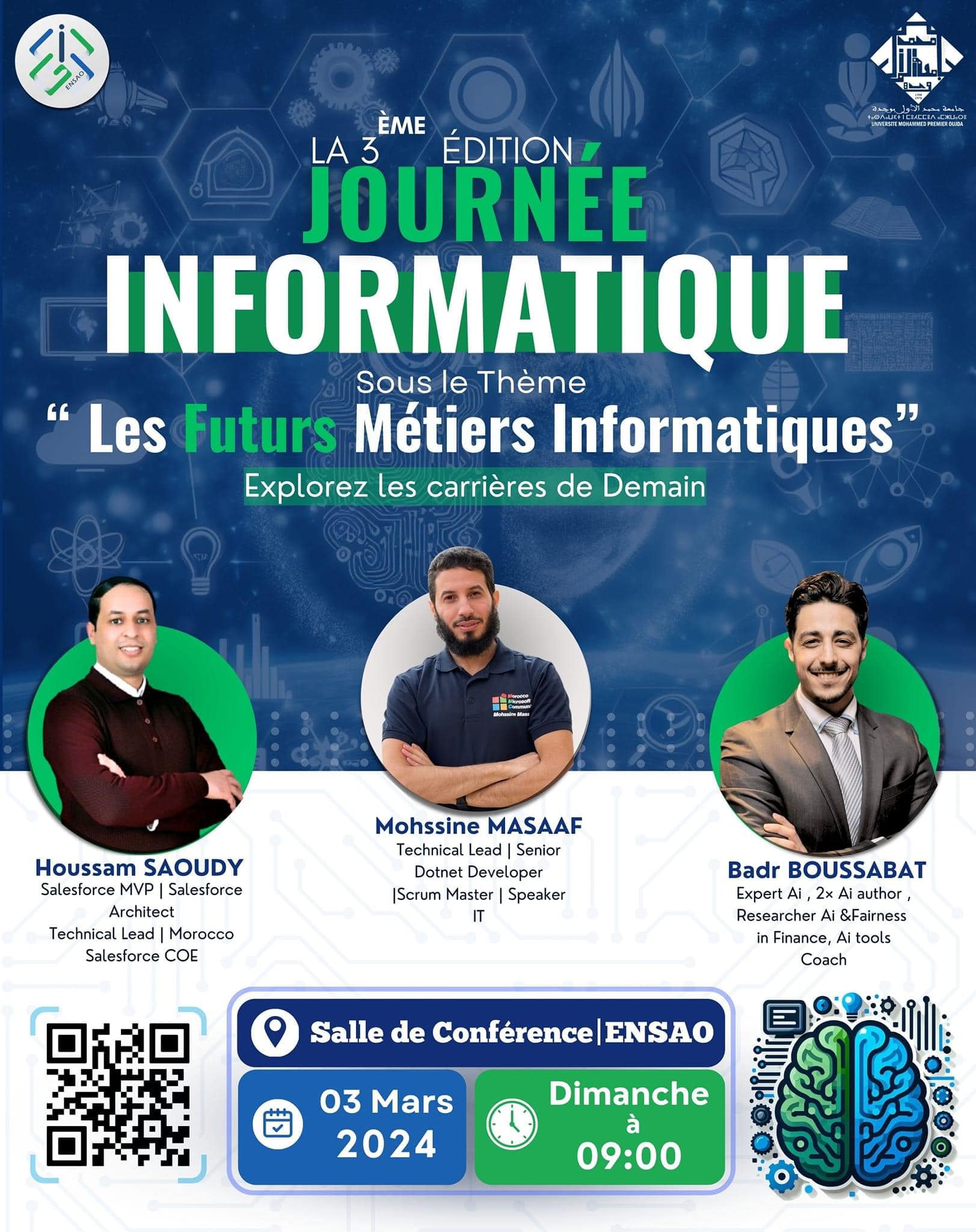 La 3ème édition Journée Informatique : Les futurs métiers informatiques